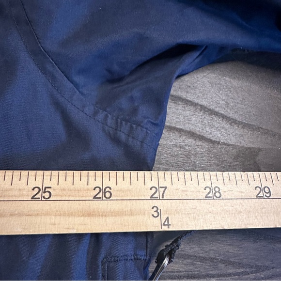 IZOD XFG Pullover Golf Windbreaker Men’s XXL Blue Mesh Lined V-Neck Packable - Picture 5 of 8